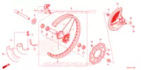 ROUE AVANT pour Honda CRF 250 RX 2025