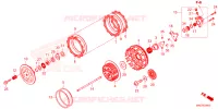 EMBRAYAGE pour Honda CRF 450 R 2025