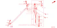 MAITRE CYLINDRE DE FREIN ARRIERE pour Honda CRF 450 R 2025