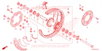 ROUE ARRIERE pour Honda CRF 450 R 2025