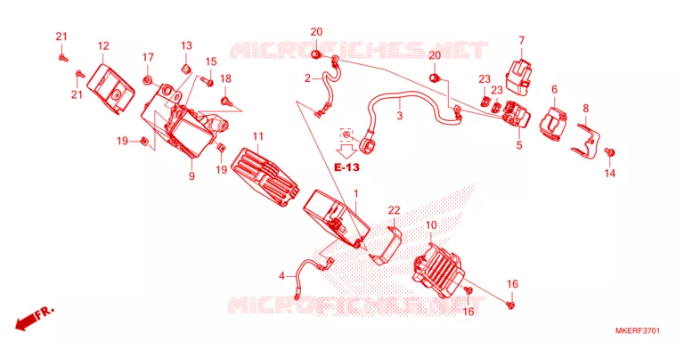 BATTERIE Honda MOTO 450 CRF 2025  CRF450RXS