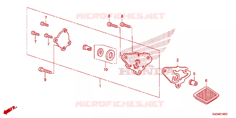 POMPE A HUILE Honda MOTO 50 CRF 2025  CRF50FS