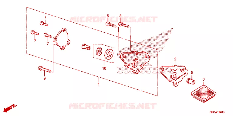 POMPE A HUILE Honda MOTO 50 CRF 2025  CRF50FS