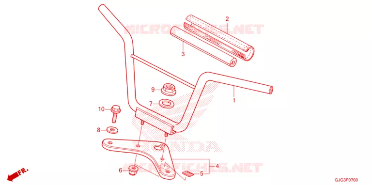 GUIDON Honda MOTO 50 CRF 2025  CRF50FS