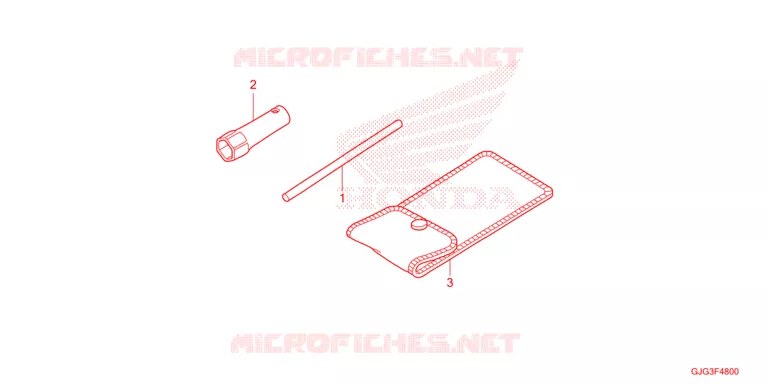 OUTIL Honda MOTO 50 CRF 2025  CRF50FS