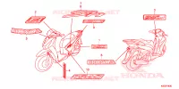 AUTOCOLLANTS pour Honda SH 150 2013