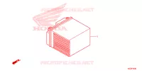 BATTERIE pour Honda SH 150 2013