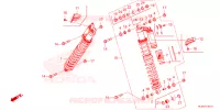 AMORTISSEUR AVANT pour Honda TALON 1000 X 2024
