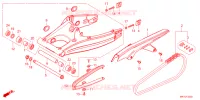 BRAS OSCILLANT pour Honda CR 650 R E-CLUTCH 2024