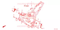 CADRE pour Honda CR 650 R E-CLUTCH 2024