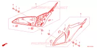 COUVERCLES LATERAUX pour Honda CR 650 R E-CLUTCH 2024