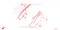 COUVERCLES LATERAUX pour Honda CRF 125 F 2025