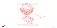 CYLINDRE pour Honda CRF 125 F 2025