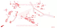 GUIDON pour Honda CRF 125 F 2025