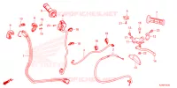 LEVIER DE GUIDON   CABLE   COMMODO pour Honda CRF 125 F 2025