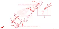 SILENCIEUX D'ECHAPPEMENT pour Honda CRF 125 F 2025
