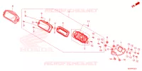 COMPTEUR pour Honda XR 150 2025