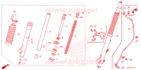 FOURCHE pour Honda XR 150 2025