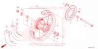 ROUE ARRIERE pour Honda XR 150 2025
