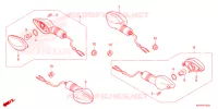 CLIGNOTANT pour Honda XR 150 L 2025