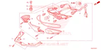 FEUX ARRIERE pour Honda WAVE 110 RSX, front drum, spoked wheels 2023