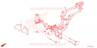 CADRE pour Honda XRM 125 DUAL SPORT 2025