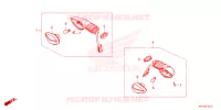CLIGNOTANT AVANT pour Honda XRM 125 DUAL SPORT 2025