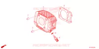 CYLINDRE pour Honda XRM 125 DUAL SPORT 2025