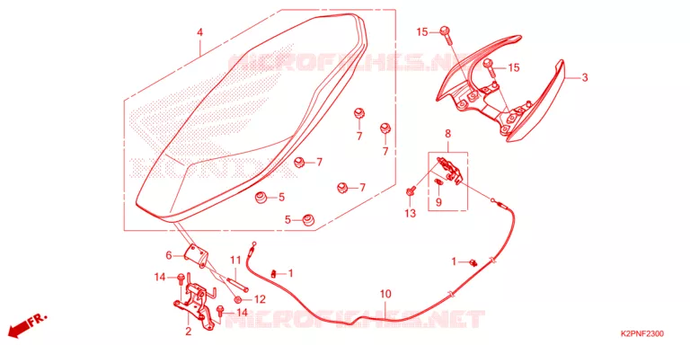 SELLE Honda MOTO 150 WINNER 2022  FS150FAN