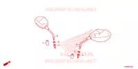RETROVISEUR pour Honda ADV 150 ABS 2020