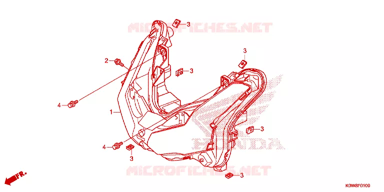 PHARE Honda SCOOTER 150 ADV 2021  ADV150AM