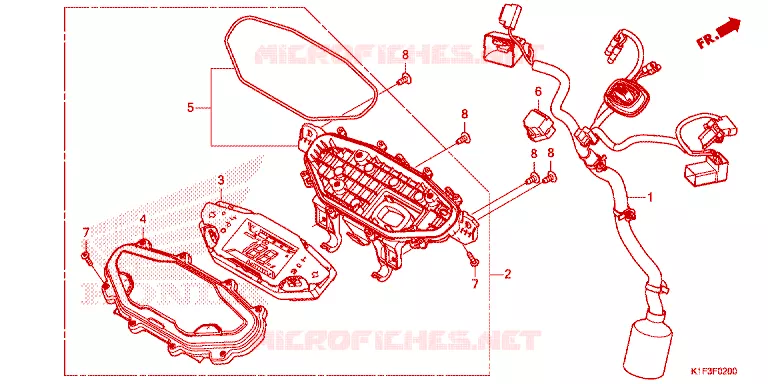 COMPTEUR Honda SCOOTER 150 AIR-BLADE 2021  ACA150CAFM