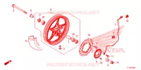 ROUE AVANT pour Honda AIRBLADE 150 2021