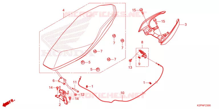 SELLE Honda MOTO 150 WINNER 2024  FS150FAR