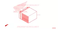 BATTERIE pour Honda SH 150 2013