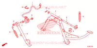 BEQUILLE pour Honda SH 150 2013