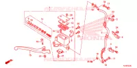 MAITRE CYLINDRE DE FREIN AVANT pour Honda SH 150 2013
