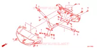 GUIDON   CARENAGE pour Honda TACT 50 BASIC 2024
