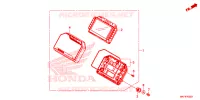 COMPTEUR pour Honda CBR 1000 ABS BLACK 2017