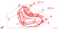PHARE pour Honda CBR 1000 ABS BLACK 2017