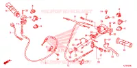 COMMODO   LEVIER   CABLE pour Honda AIRBLADE 125 2015