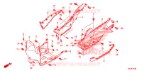 MARCHE PIEDS pour Honda AIRBLADE 125 2015