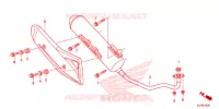 SILENCIEUX D'ECHAPPEMENT pour Honda AIRBLADE 125 2015
