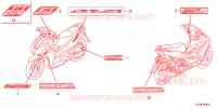 AUTOCOLLANTS pour Honda AIRBLADE 125 2014