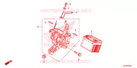 BATTERIE pour Honda AIRBLADE 125 2014