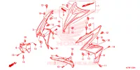 CARENAGE AVANT pour Honda AIRBLADE 125 2014