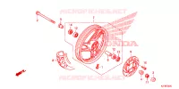 ROUE AVANT pour Honda AIRBLADE 125 2014