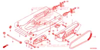 BRAS OSCILLANT pour Honda XRE 300 2021