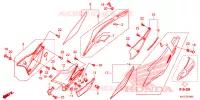 COUVERCLES LATERAUX pour Honda XRE 300 2021