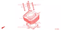 CYLINDRE pour Honda XRE 300 2021